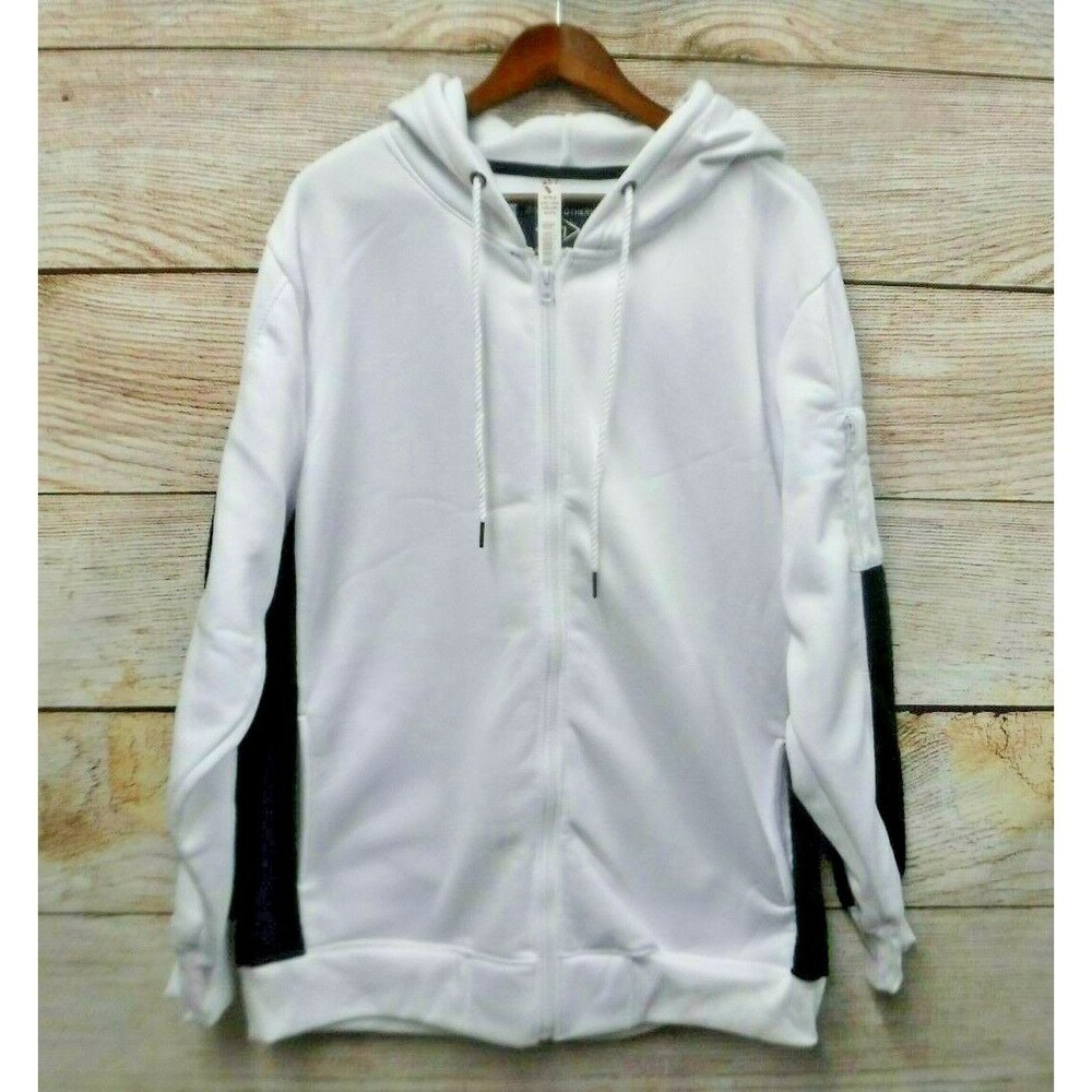 Amongst Others Sweatshirt Mens 2XL (49" Chest) Fleece Skinny Hoodie New - SPOTS